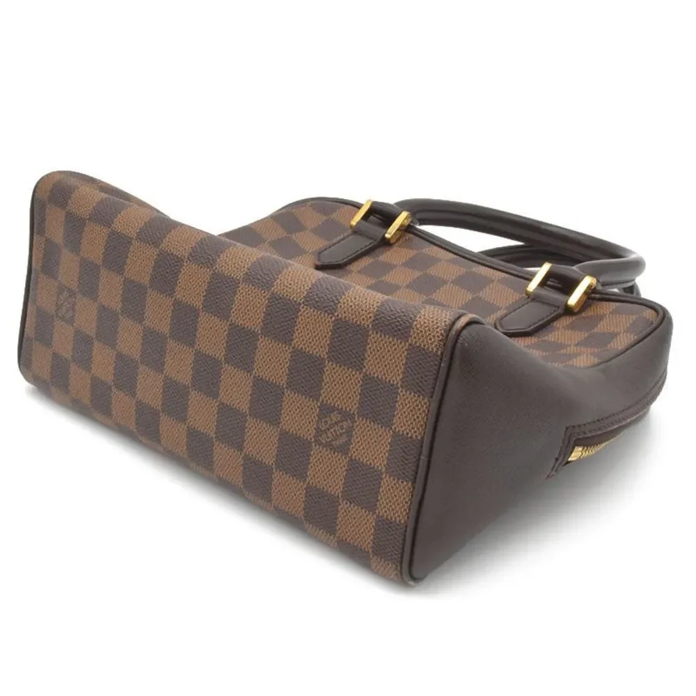 Louis Vuitton Brera Damier Ebene Handbag Brown